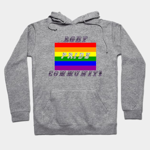 LGBT Community Hoodie by DanielT_Designs